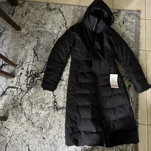 lululemon waterproof long stretchseal sleet street jacket